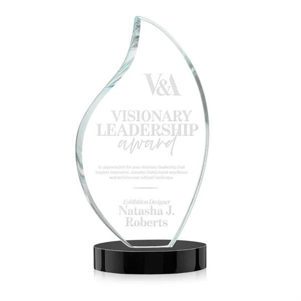 This classic award features a 3/4" thick Starfire Crystal Flame with... from ASI 84592 St Regis Group / St Regis
