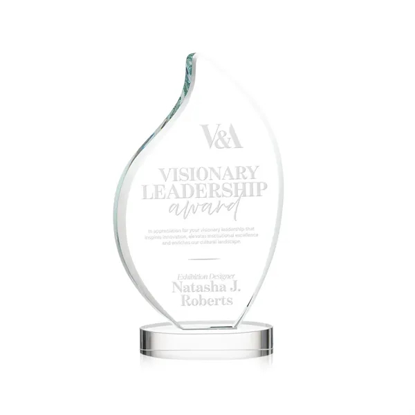 This classic award features a 3/4" thick Starfire Crystal Flame with... from ASI 84592 St Regis Group / St Regis