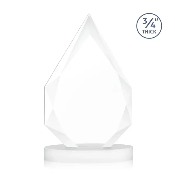 The classic Hawthorne 3/4" thick Starfire Crystal Award is the pinnacle... from ASI 84592 St Regis Group / St Regis