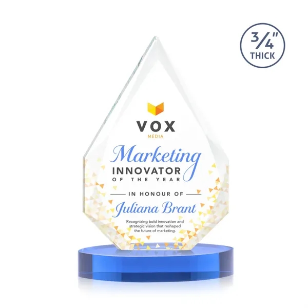 The classic Hawthorne 3/4" thick Starfire Crystal Award is the pinnacle... from ASI 84592 St Regis Group / St Regis