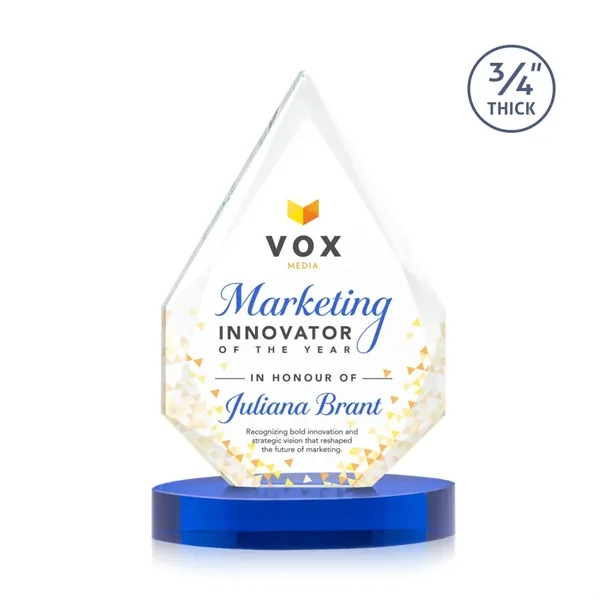 The classic Hawthorne 3/4" thick Starfire Crystal Award is the pinnacle... from ASI 84592 St Regis Group / St Regis