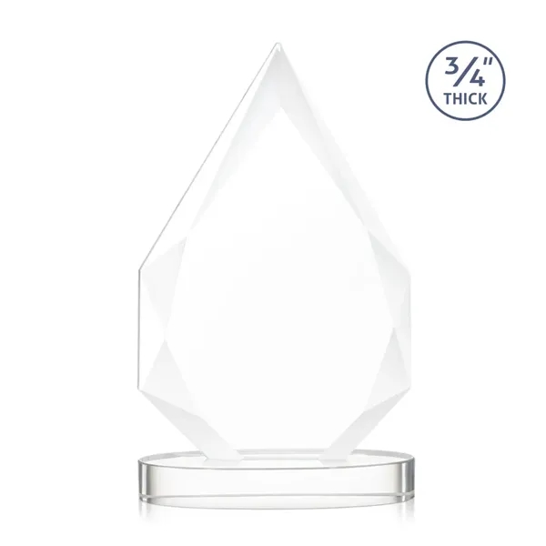 The classic Hawthorne 3/4" thick Starfire Crystal Award is the pinnacle... from ASI 84592 St Regis Group / St Regis