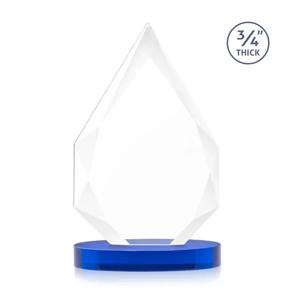 The classic Hawthorne 3/4" thick Starfire Crystal Award on Alberton Base... from ASI 84592 St Regis Group / St Regis