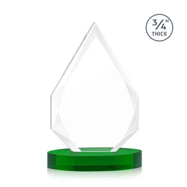 The classic Hawthorne 3/4" thick Starfire Crystal Award on Alberton Base... from ASI 84592 St Regis Group / St Regis