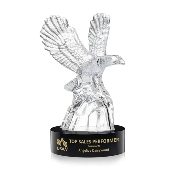 The Malvina Eagle Award features a commanding optical crystal eagle mounted... from ASI 84592 St Regis Group / St Regis