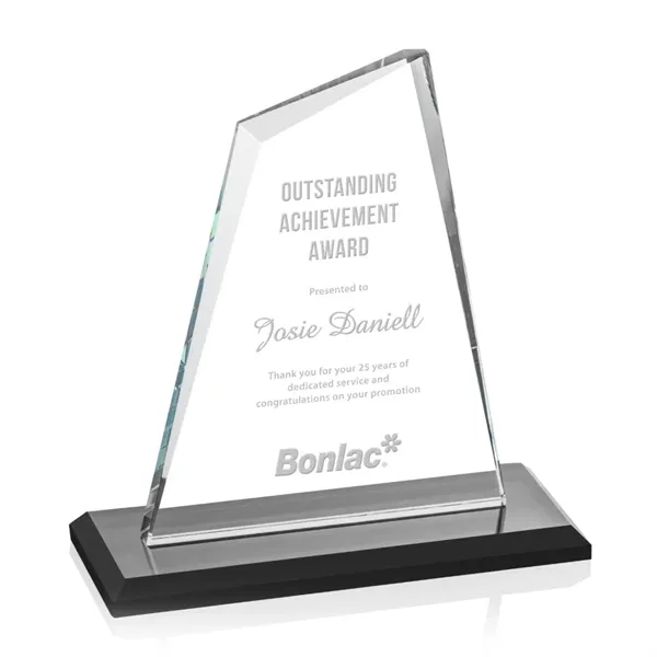 Our extraordinary beveled Starfire Summit award is combined with an ebony... from ASI 84592 St Regis Group / St Regis