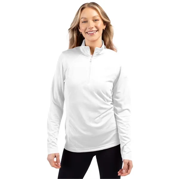 Women's sweatshirt with a half-zip.... from ASI 47965 Cutter & Buck