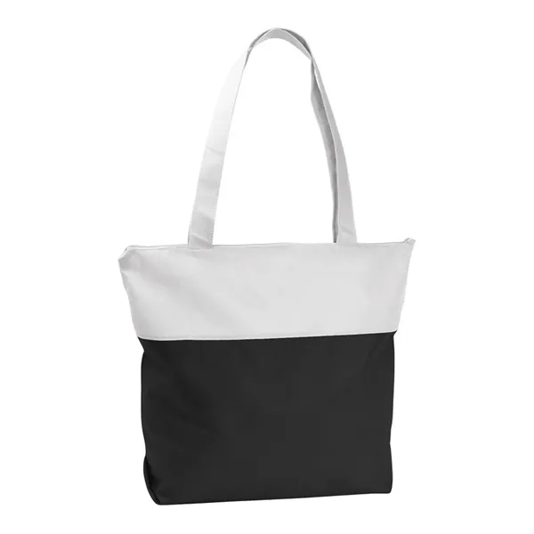 Poly Pro Two-Tone Zippered Tote... from ASI 40480 Koozie Group