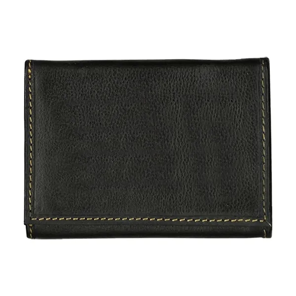 Andrew Philips® Contrast Stitch Tri-Fold Wallet... from ASI 40480 Koozie Group
