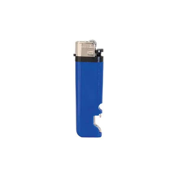 Standard flame lighter with bottle opener plus 1 color silkscreen imprint... from ASI 37218 Athena Promo (tm)