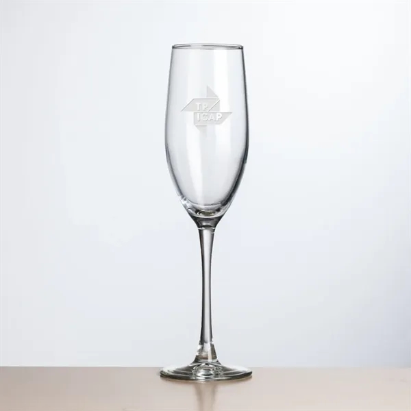 The tall flute of the Champagne glass with its narrow opening... from ASI 84592 St Regis Group