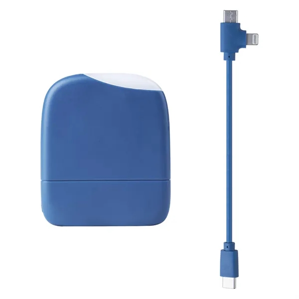 Power bank with built-in LED flashlight... from ASI 62124 iClick, Inc. / iClick®