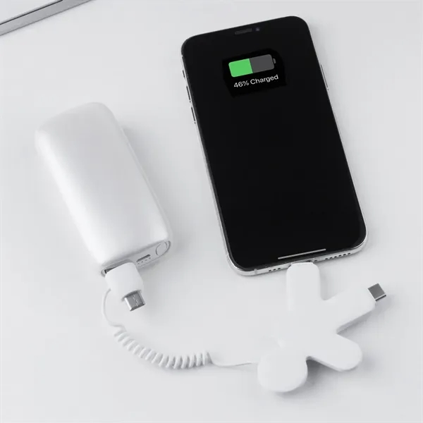 Charging cable with 3 USB ports and a Lightning-compatible port... from ASI 62124 iClick, Inc. / iClick®