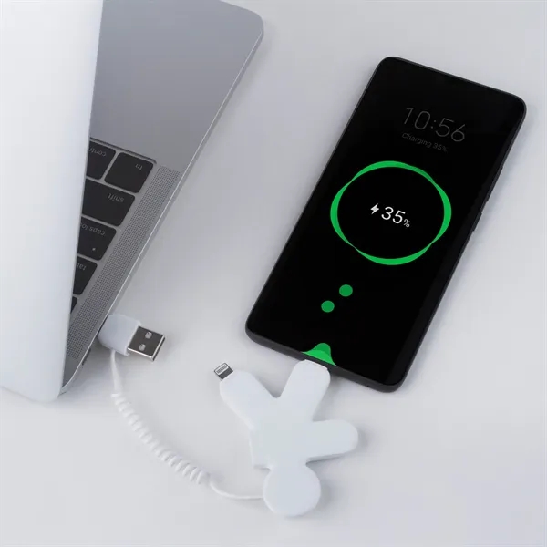 Charging cable with 3 USB ports and a Lightning-compatible port... from ASI 62124 iClick, Inc. / iClick®