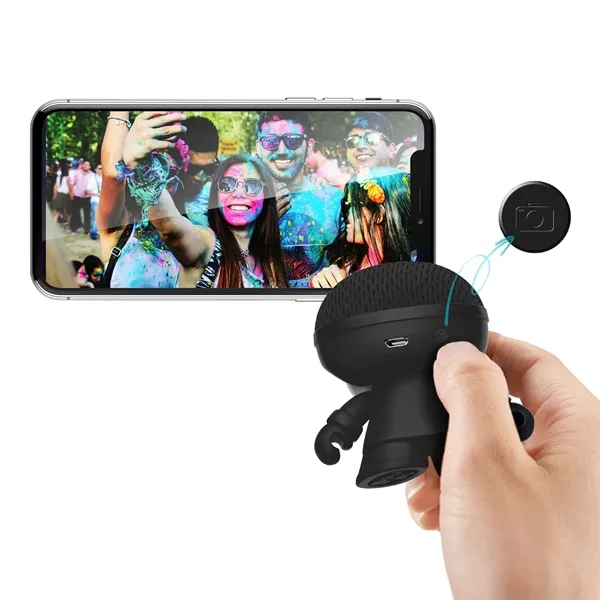 Mini Bluetooth speaker with a carry strap... from ASI 62124 iClick, Inc. / iClick®