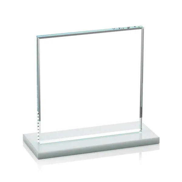 Bold Sahara Award features a 0.5” thick Starfire crystal mounted on... from ASI 84592 St Regis Group / St Regis