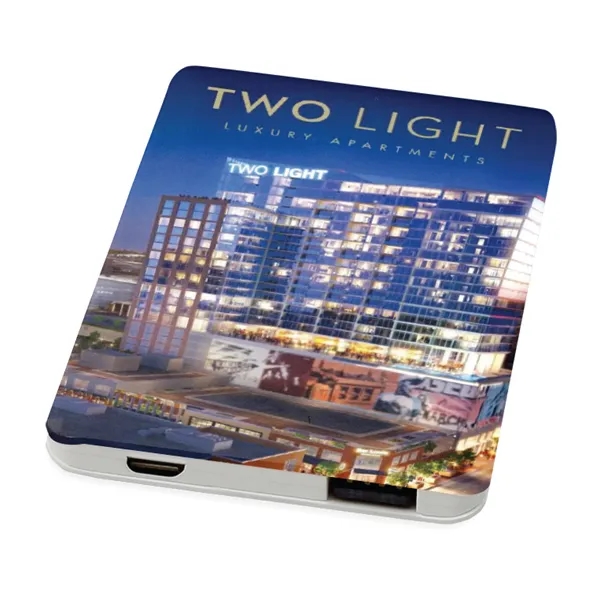 Our Ravenswood Slim 2500mAh UL Power Bank is perfect for quick... from ASI 74741 NVS Promo Designs, Inc.