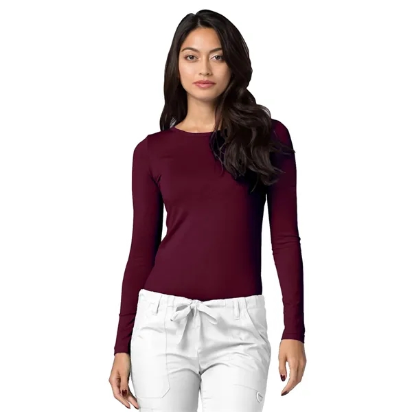 Adar Universal Women's Long Sleeve Comfort Tee... from ASI 86018 Scrub Authority / Uniform Stores