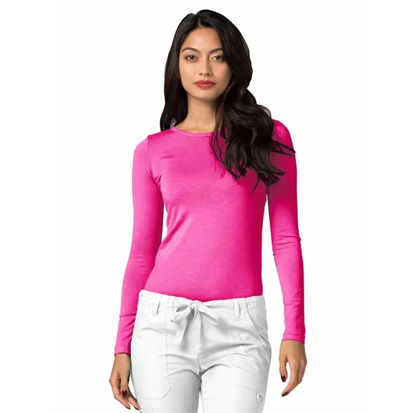 Adar Universal Women's Long Sleeve Comfort Tee... from ASI 86018 Scrub Authority / Uniform Stores
