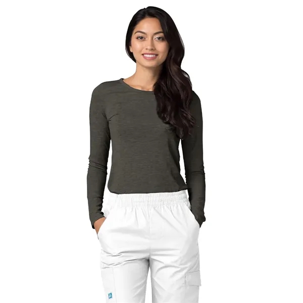 Adar Universal Women's Long Sleeve Comfort Tee... from ASI 86018 Scrub Authority / Uniform Stores