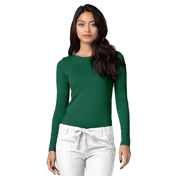 Adar Universal Women's Long Sleeve Comfort Tee... from ASI 86018 Scrub Authority / Uniform Stores