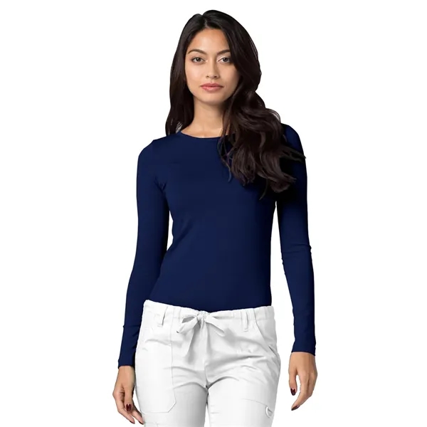 Adar Universal Women's Long Sleeve Comfort Tee... from ASI 86018 Scrub Authority / Uniform Stores