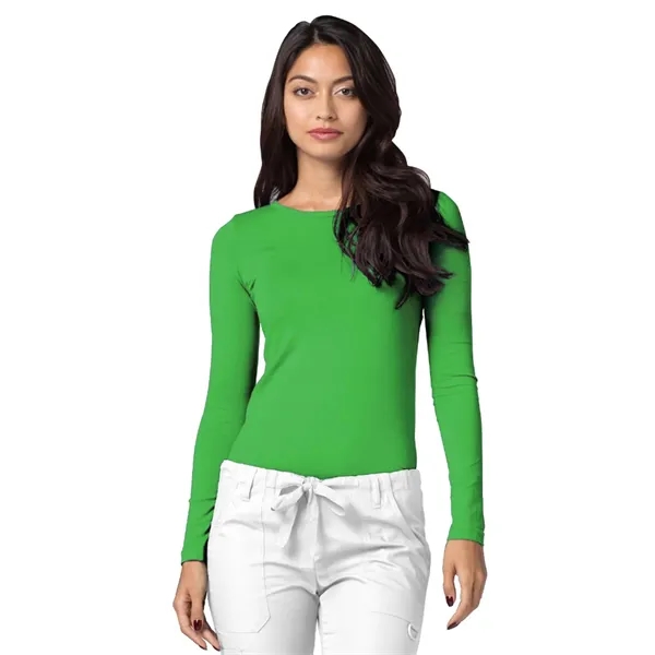 Adar Universal Women's Long Sleeve Comfort Tee... from ASI 86018 Scrub Authority / Uniform Stores