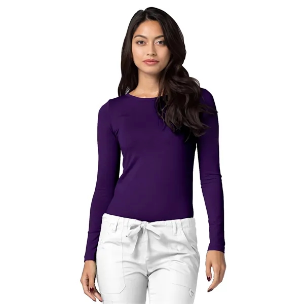 Adar Universal Women's Long Sleeve Comfort Tee... from ASI 86018 Scrub Authority / Uniform Stores