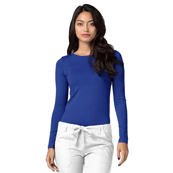 Adar Universal Women's Long Sleeve Comfort Tee... from ASI 86018 Scrub Authority / Uniform Stores