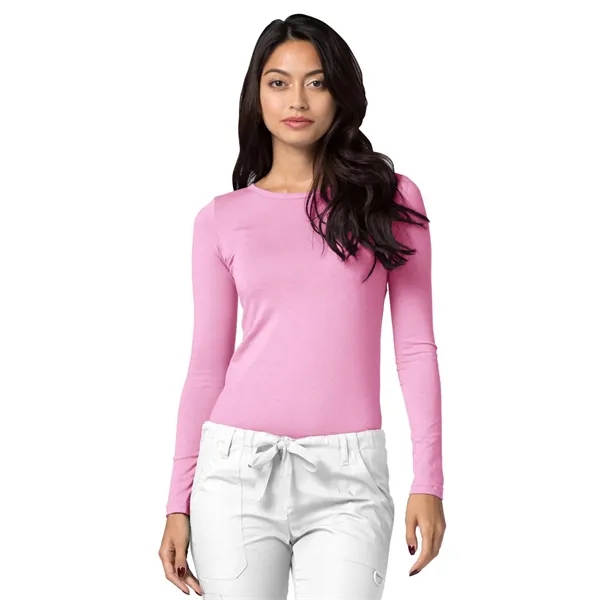 Adar Universal Women's Long Sleeve Comfort Tee... from ASI 86018 Scrub Authority / Uniform Stores