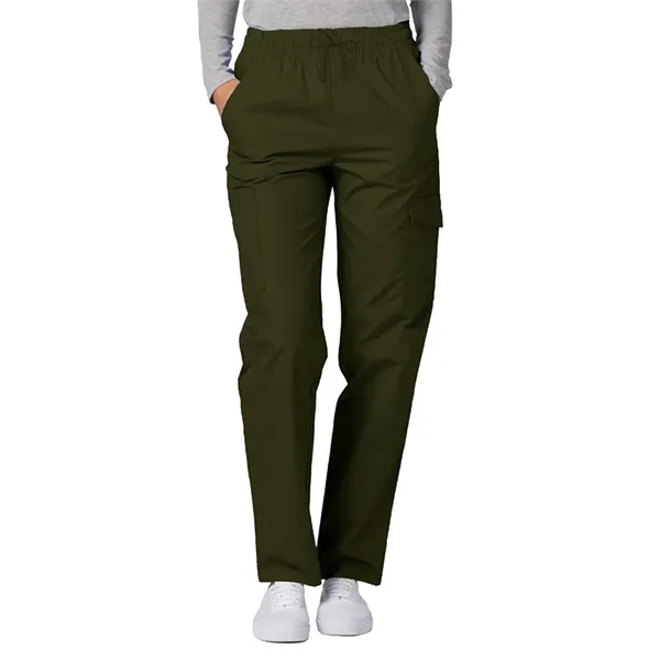 Adar Universal Women's Natural-Rise Multipocket Cargo Tapered Leg Pants... from ASI 86018 Scrub Authority / Uniform Stores