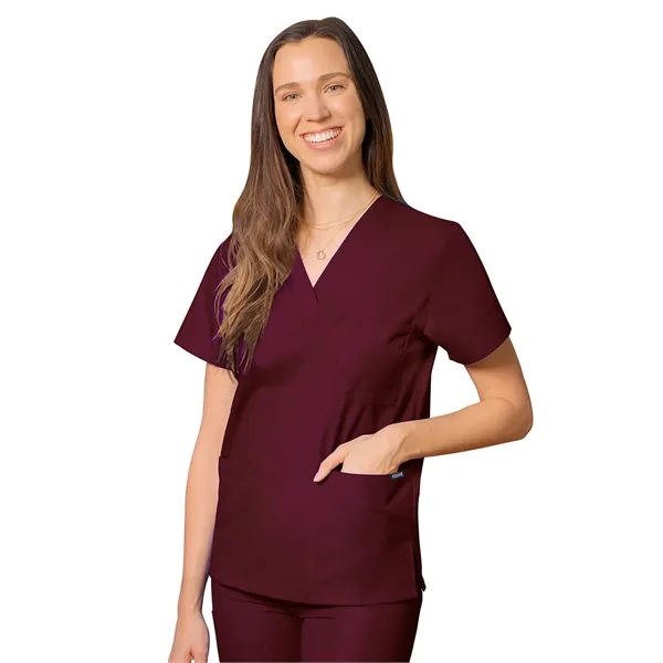 Adar Universal Unisex V-Neck Tunic 3 Pocket... from ASI 86018 Scrub Authority / Uniform Stores
