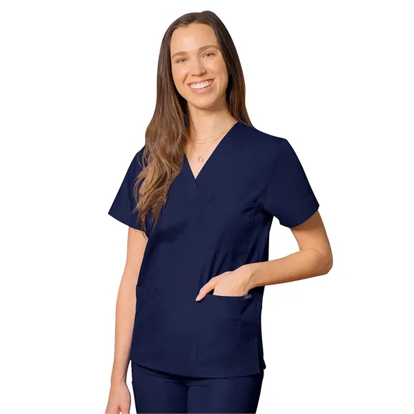 Adar Universal Unisex V-Neck Tunic 3 Pocket... from ASI 86018 Scrub Authority / Uniform Stores
