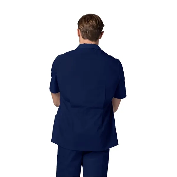 Adar Universal Men's Zippered Short Sleeve Jacket... from ASI 86018 Scrub Authority / Uniform Stores