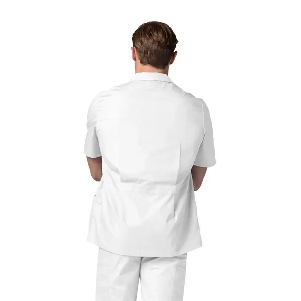 Adar Universal Men's Zippered Short Sleeve Jacket... from ASI 86018 Scrub Authority / Uniform Stores