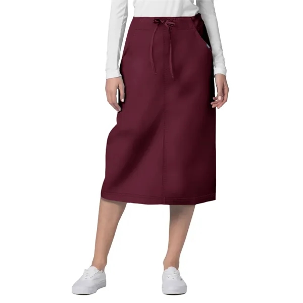 Adar Universal Mid-Calf Length Drawstring Skirt... from ASI 86018 Scrub Authority / Uniform Stores