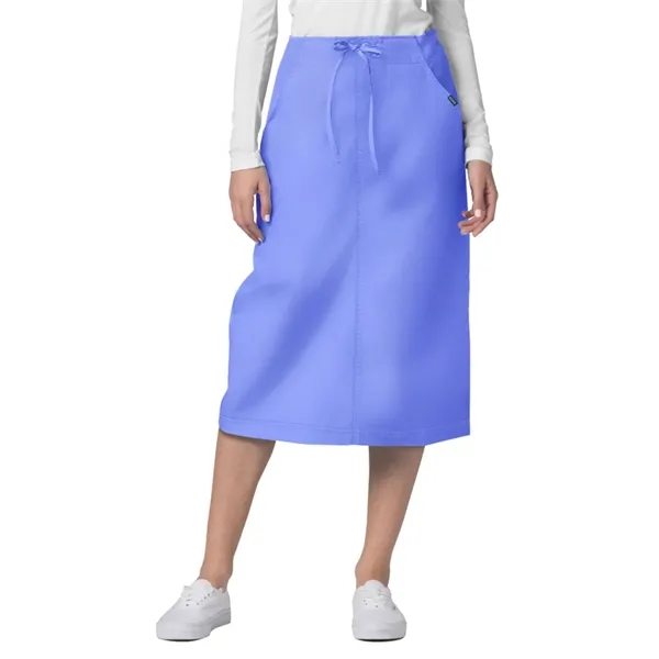 Adar Universal Mid-Calf Length Drawstring Skirt... from ASI 86018 Scrub Authority / Uniform Stores