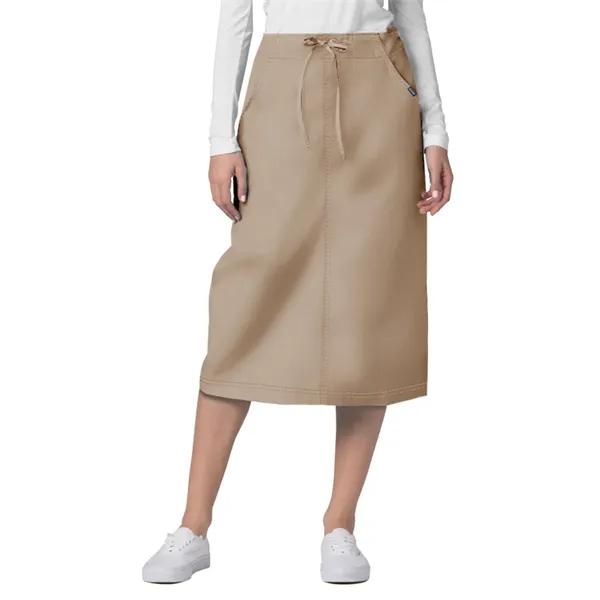Adar Universal Mid-Calf Length Drawstring Skirt... from ASI 86018 Scrub Authority / Uniform Stores
