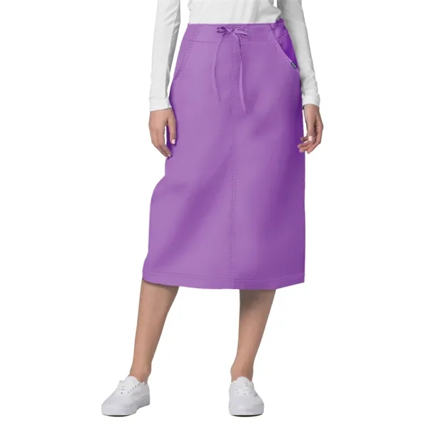 Adar Universal Mid-Calf Length Drawstring Skirt... from ASI 86018 Scrub Authority / Uniform Stores