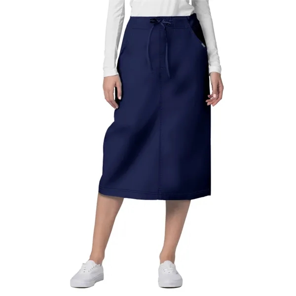 Adar Universal Mid-Calf Length Drawstring Skirt... from ASI 86018 Scrub Authority / Uniform Stores