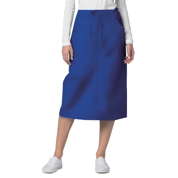 Adar Universal Mid-Calf Length Drawstring Skirt... from ASI 86018 Scrub Authority / Uniform Stores