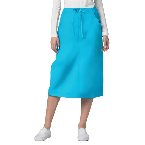 Adar Universal Mid-Calf Length Drawstring Skirt... from ASI 86018 Scrub Authority / Uniform Stores
