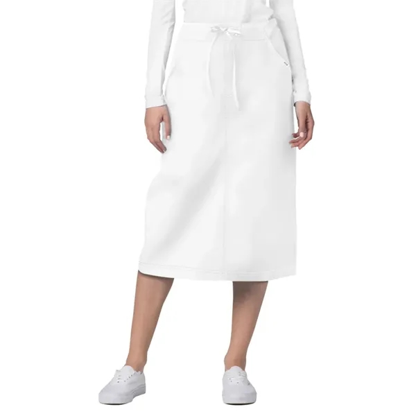 Adar Universal Mid-Calf Length Drawstring Skirt... from ASI 86018 Scrub Authority / Uniform Stores