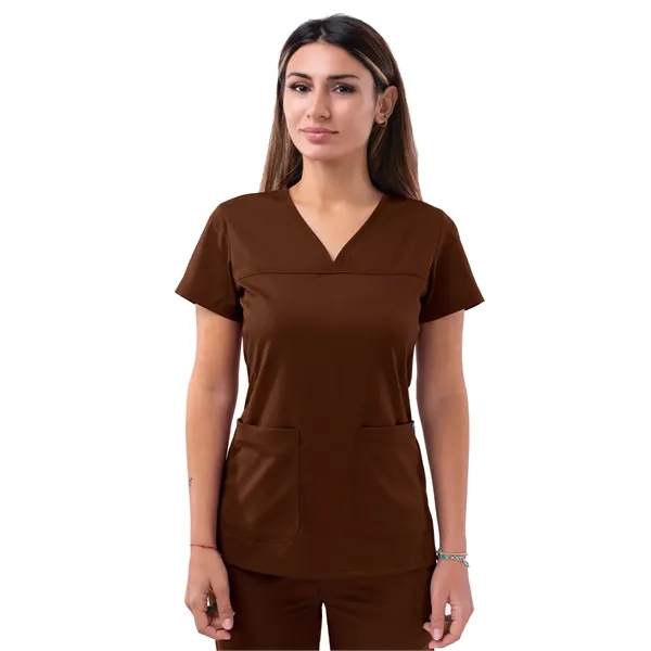Adar - Pro - Women's V-Neck Sweetheart Top... from ASI 86018 Scrub Authority / Uniform Stores