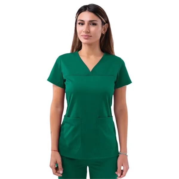Adar - Pro - Women's V-Neck Sweetheart Top... from ASI 86018 Scrub Authority / Uniform Stores