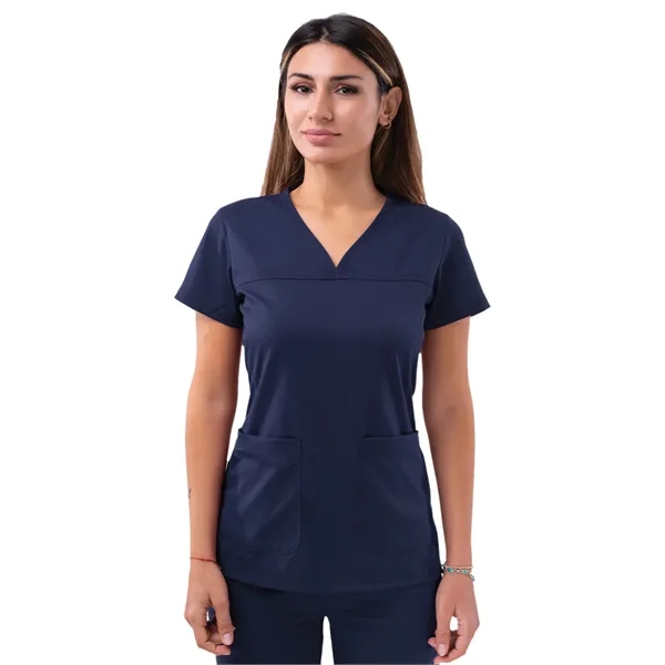 Adar - Pro - Women's V-Neck Sweetheart Top... from ASI 86018 Scrub Authority / Uniform Stores