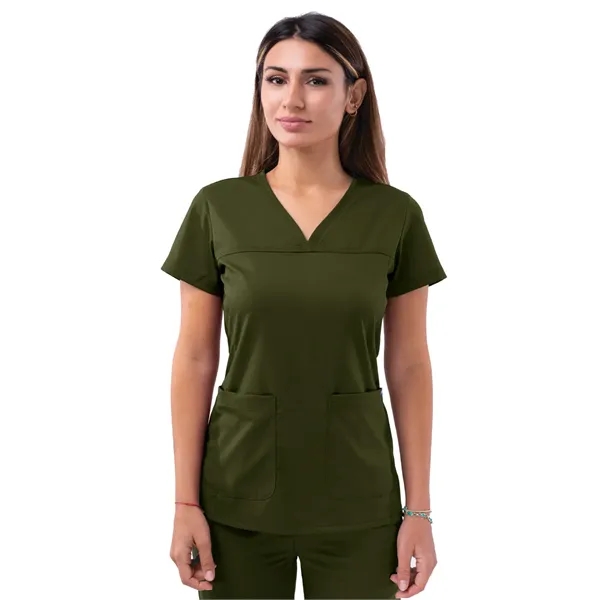 Adar - Pro - Women's V-Neck Sweetheart Top... from ASI 86018 Scrub Authority / Uniform Stores