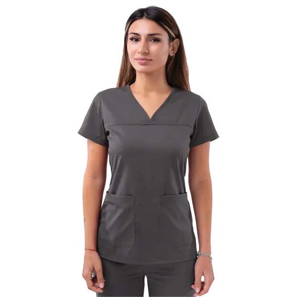Adar - Pro - Women's V-Neck Sweetheart Top... from ASI 86018 Scrub Authority / Uniform Stores