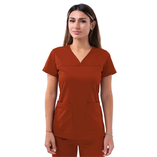 Adar - Pro - Women's V-Neck Sweetheart Top... from ASI 86018 Scrub Authority / Uniform Stores