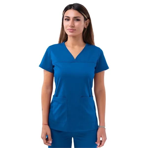Adar - Pro - Women's V-Neck Sweetheart Top... from ASI 86018 Scrub Authority / Uniform Stores